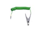 Single-pole heavy-duty stainless steel earthing clip,