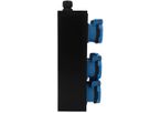Small hard rubber distributor box type 2612, black