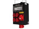 Quadro elettrico in gomma dura tipo 3800, nero