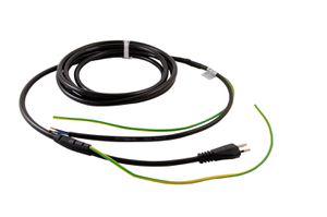 Câble pour appareils d'hôpitaux, 3x1,5mm², noir