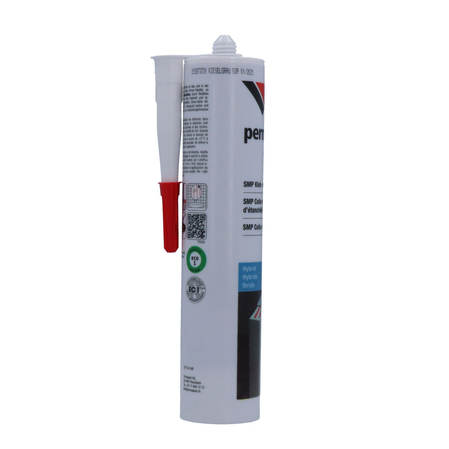 Hybrid adhesive and sealant, pebble grey,