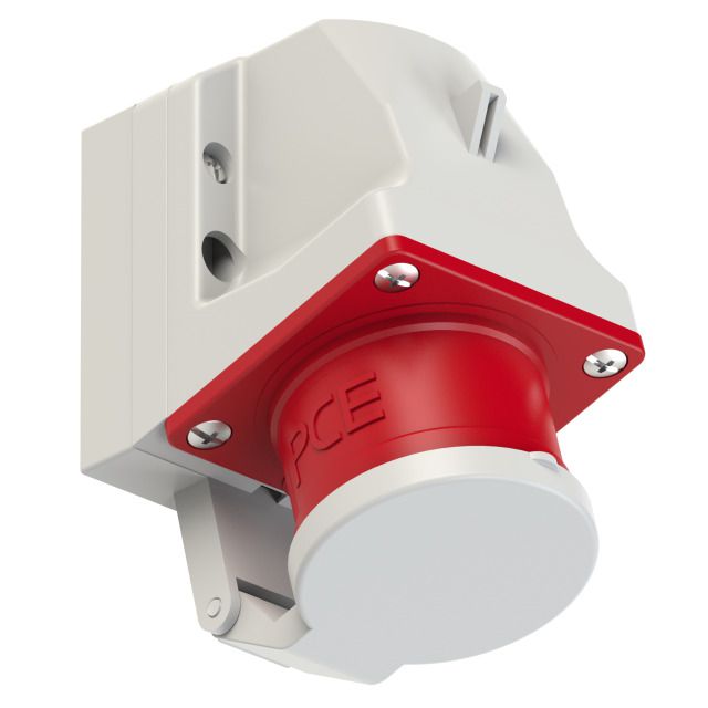Plastic wall plug CEE IP44
