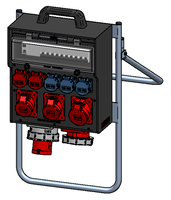 Boîtier de distribution butyl-caoutchouc type 7700 noir