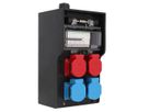 Hartgummiverteiler Typ 7200, schwarz
