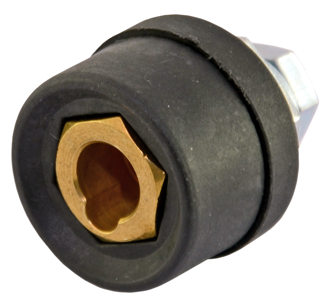 Welding built-in coupling, max. 400A,