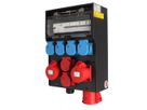 Quadro elettrico in gomma dura tipo 7400, nero