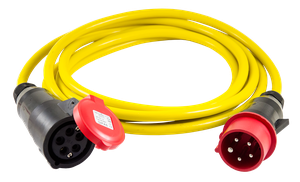 Extension cable GIFAFLEX, yellow RAL 1021