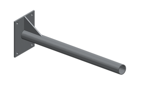 Wandausleger verzinkt für Flansch Ø 60mm