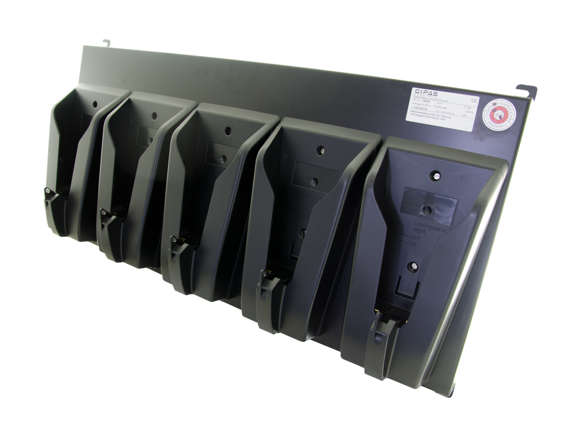 FlashLED 5-fold charging station