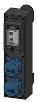 Petit boîtier mobile type 1400 en butyl-caoutchouc
