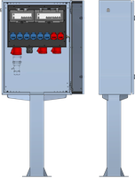 AP-Stromverteilung V2A-Standrohr,