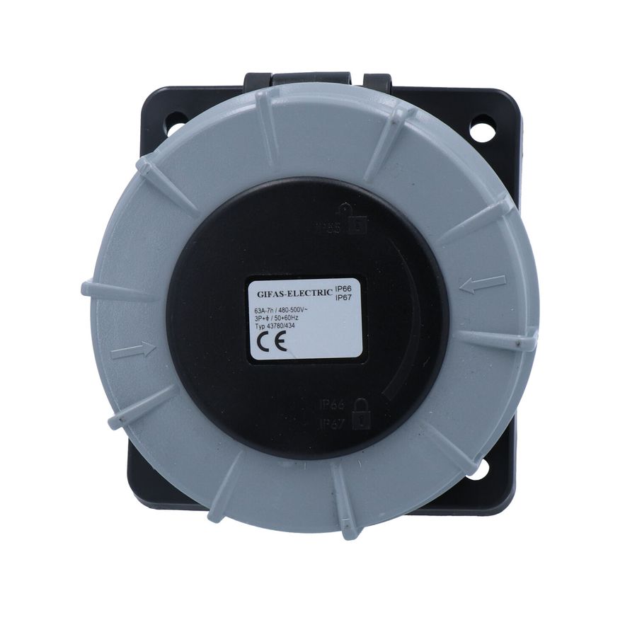Presa da incasso in plastica CEE IP67
