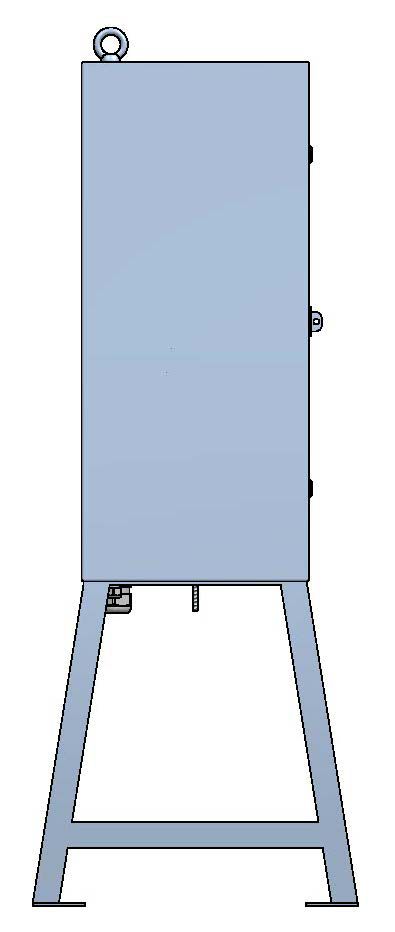 Main distributor box 63A, stainless steel
