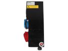 Hard rubber distributor box, type 7300, black