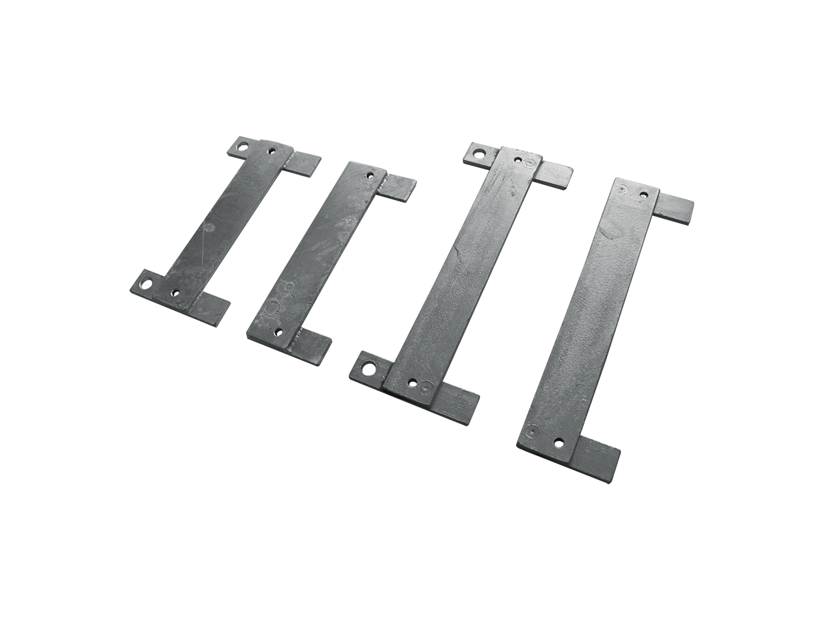 Uni-brackets galvanised for type 7300 (set of 2) - GIFAS-ELECTRIC
