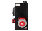 Quadro elettrico in gomma dura tipo 3900, nero