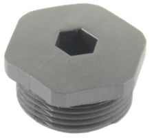 vis de fermeture grise pour M12x1,5