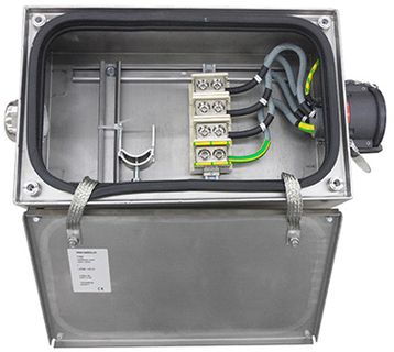 Junction boxes stainless steel V4A fire-resistant