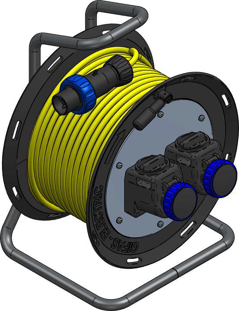 Avvolgicavo per zona Ex tipo 573, SEV 18 ATEX 0130