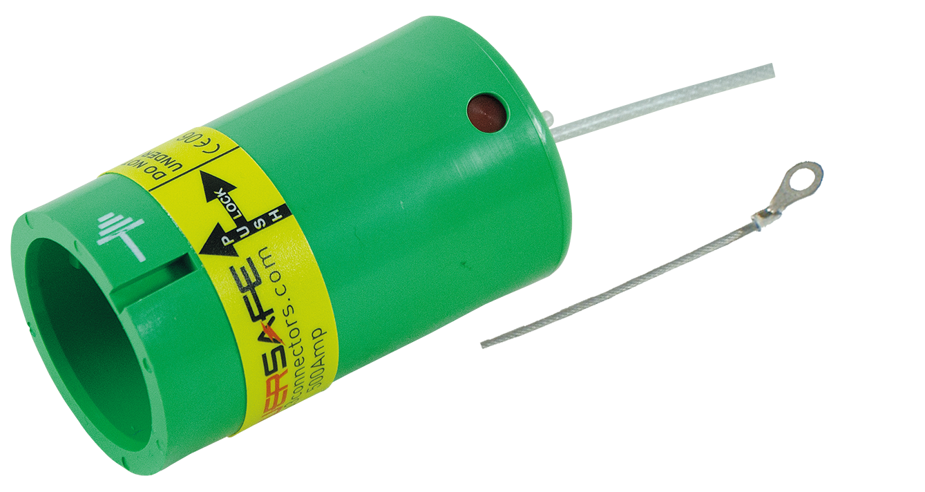 Protective cap IP67 green