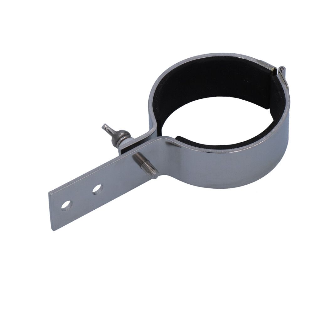 Holder A4, Ø70mm, straight surface mounting, 160mm