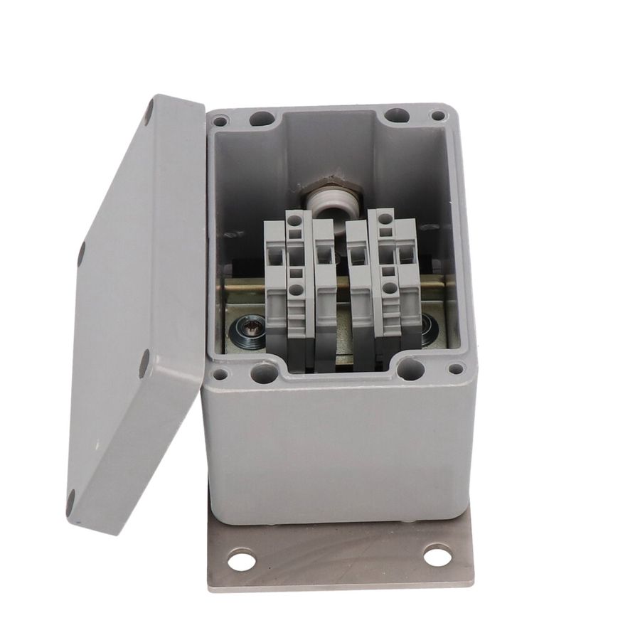 Scatola con condensatore appart. sistema InduLED Basic, allogiamento sopra muro, necessario per sistemi di lunghezza compresa tra 300m
