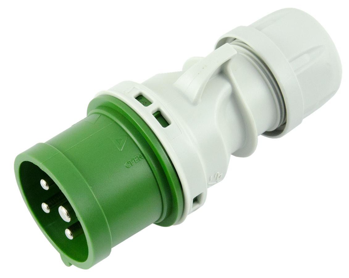 Spina in plastica dura CEE IP44/IP54