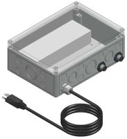 Connection box VisuLED HOME IP66, 254x180x84mm,