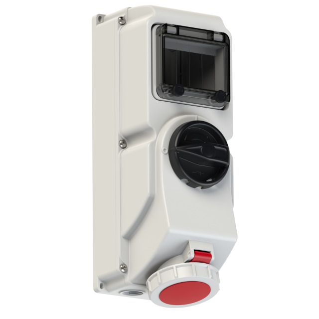 Presa di sicurezza con interruttore IP67