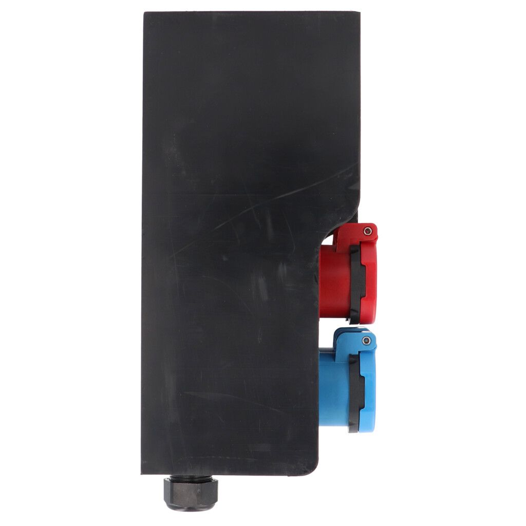 Hartgummiverteiler Typ 7200, schwarz