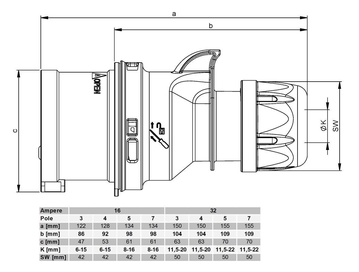 Fiche CEE en matière synthétique IP44/IP54