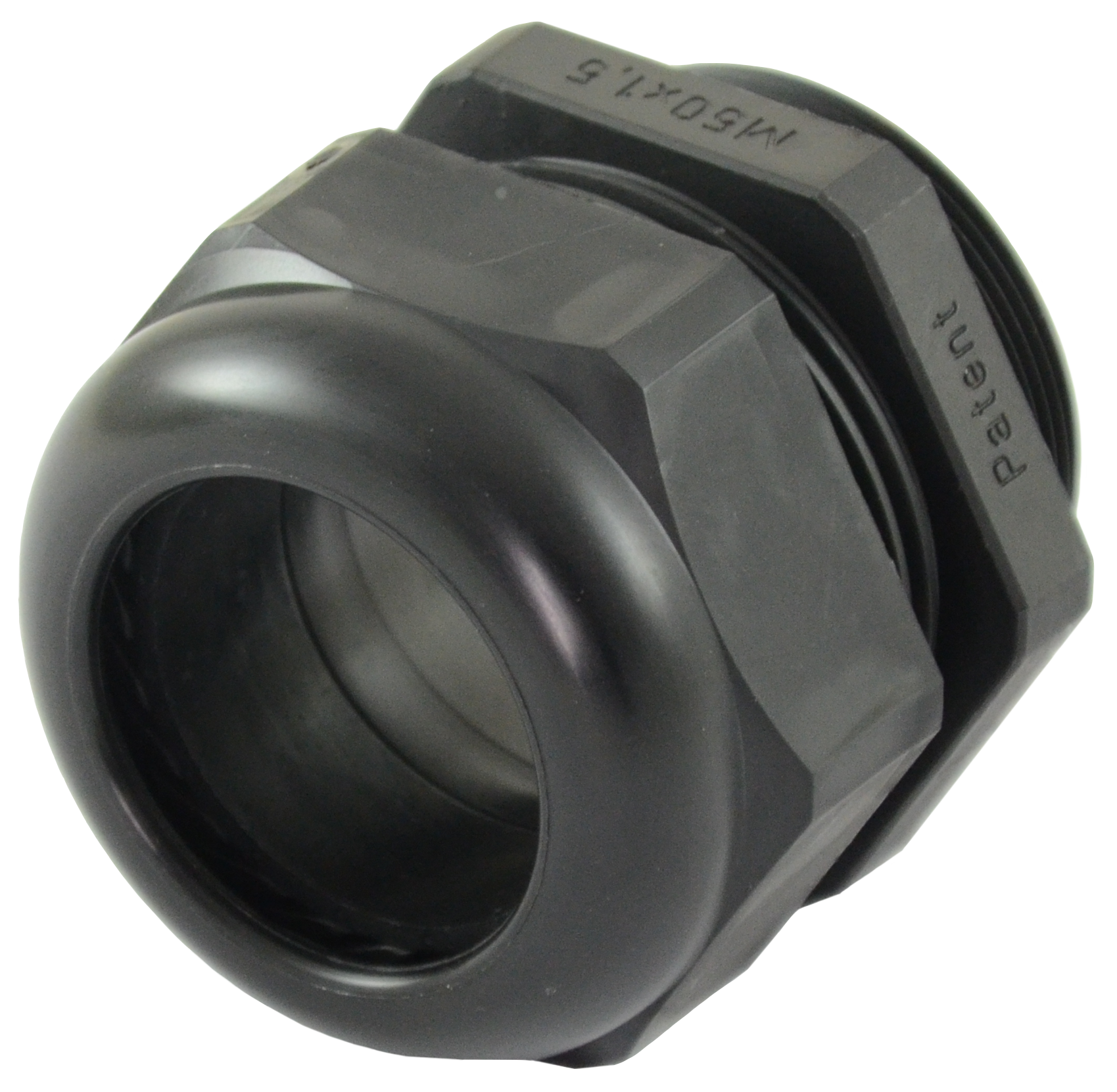 Cable gland M50x1.5, black, polyamide,