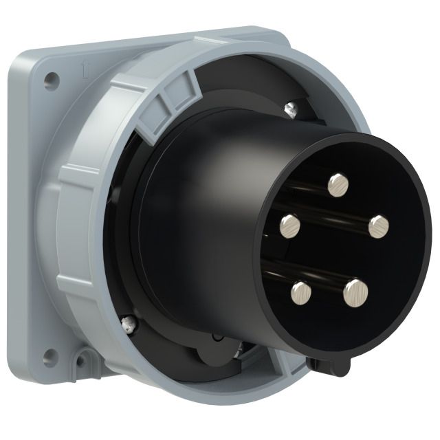 Einbau-Gerätestecker Kunststoff CEE IP67