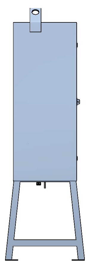 Baustromverteiler 100A, Edelstahl V2A
