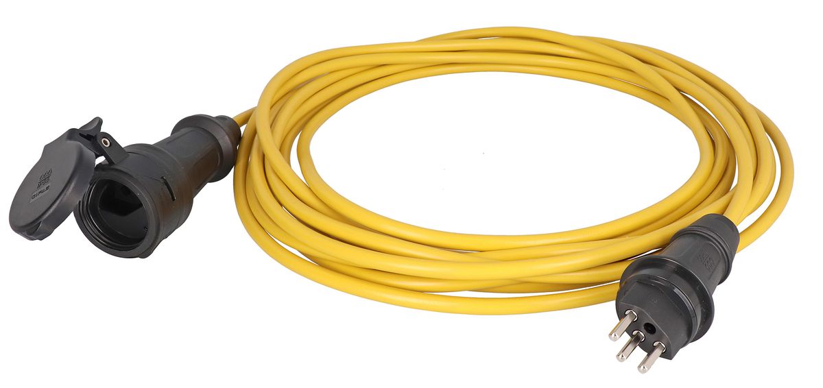Extension cable GIFAFLEX, yellow RAL 1021