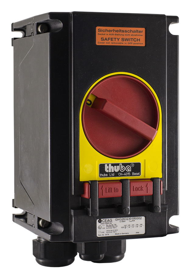 Ex-Sicherheitsschalter unmittelbar PA IP66