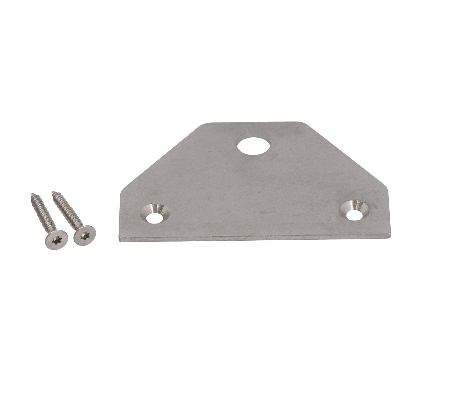 Mounting plate set V2A for distributor type 1400, incl. screws