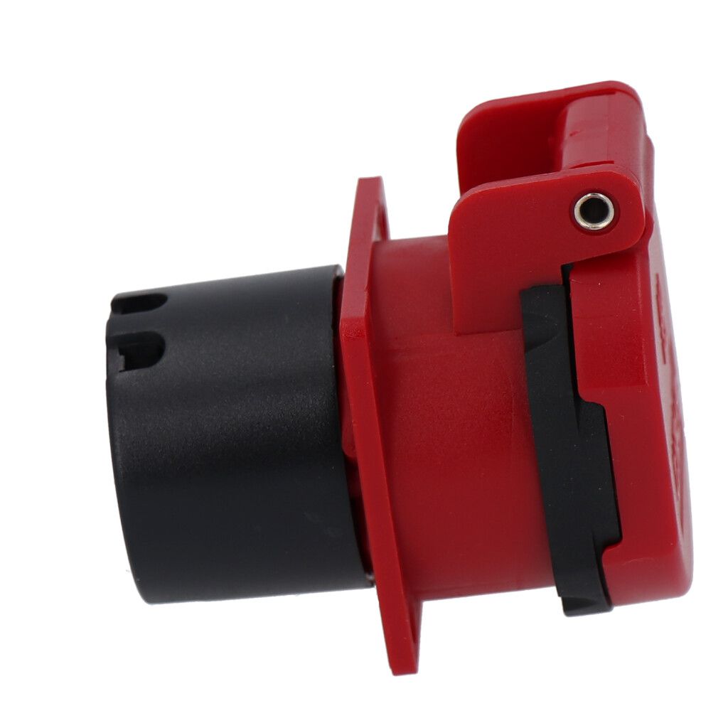 Einbausteckdose Typ 25 IP55 rot