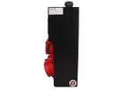 Hard rubber distributor box type 7400, black