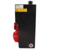 Hartgummiverteiler Typ 7700, schwarz