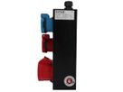 Small hard rubber distributor box type 2612, black