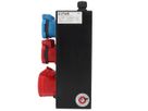 Hartgummiverteiler Typ 2516, schwarz