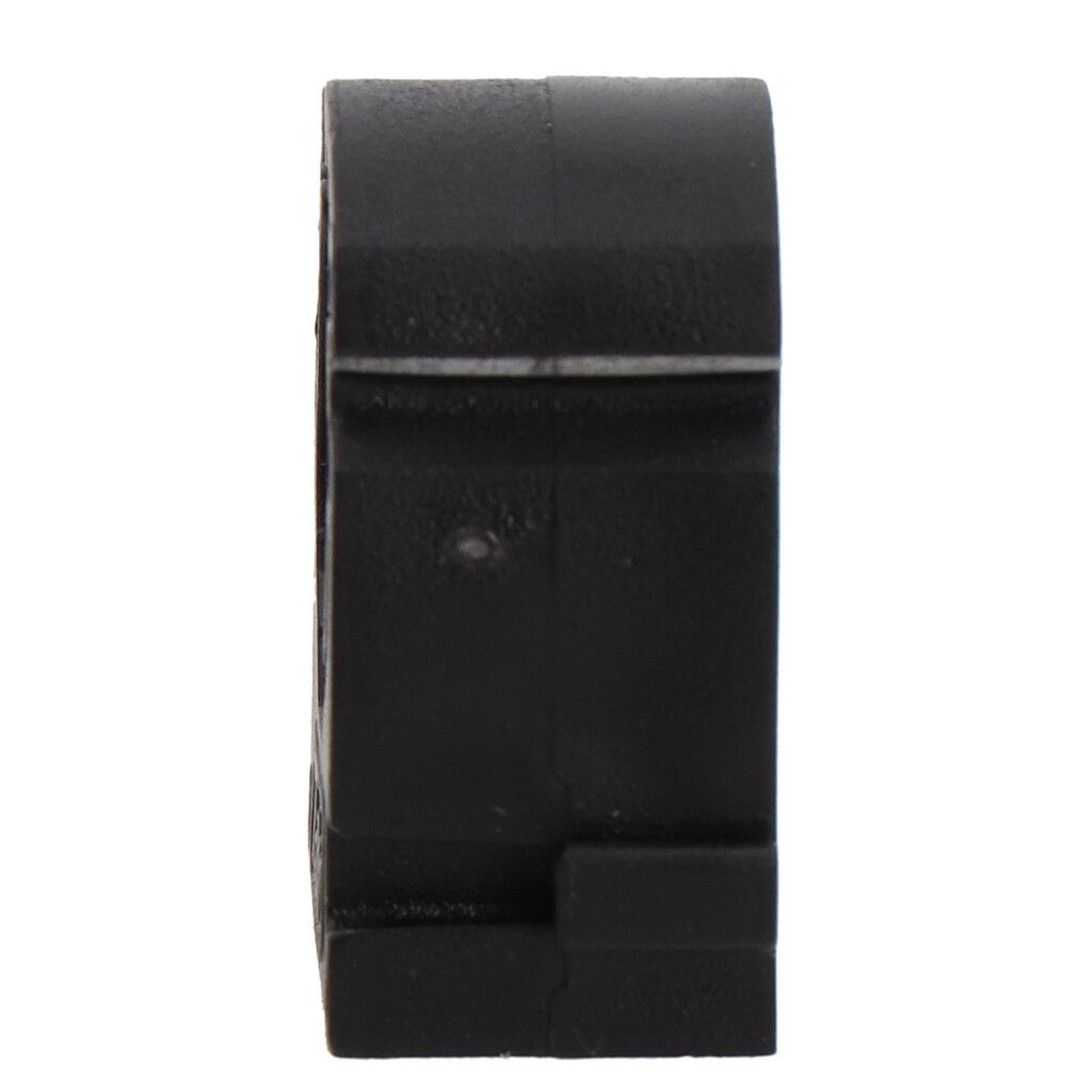 Pipe clamp PP black for outer-ø 15mm