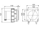 Plastic built-in plug CEE IP67