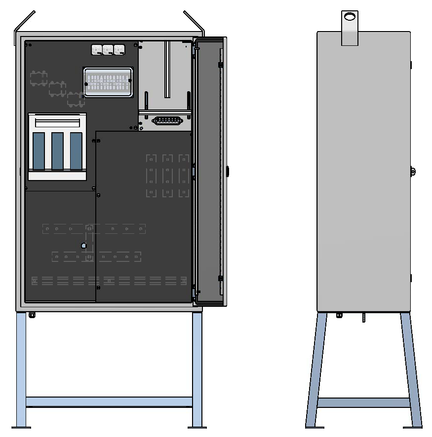 Construction site main cabinet 630A