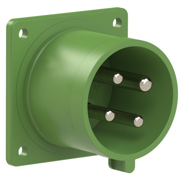 Einbau-Gerätestecker Kunststoff CEE IP44