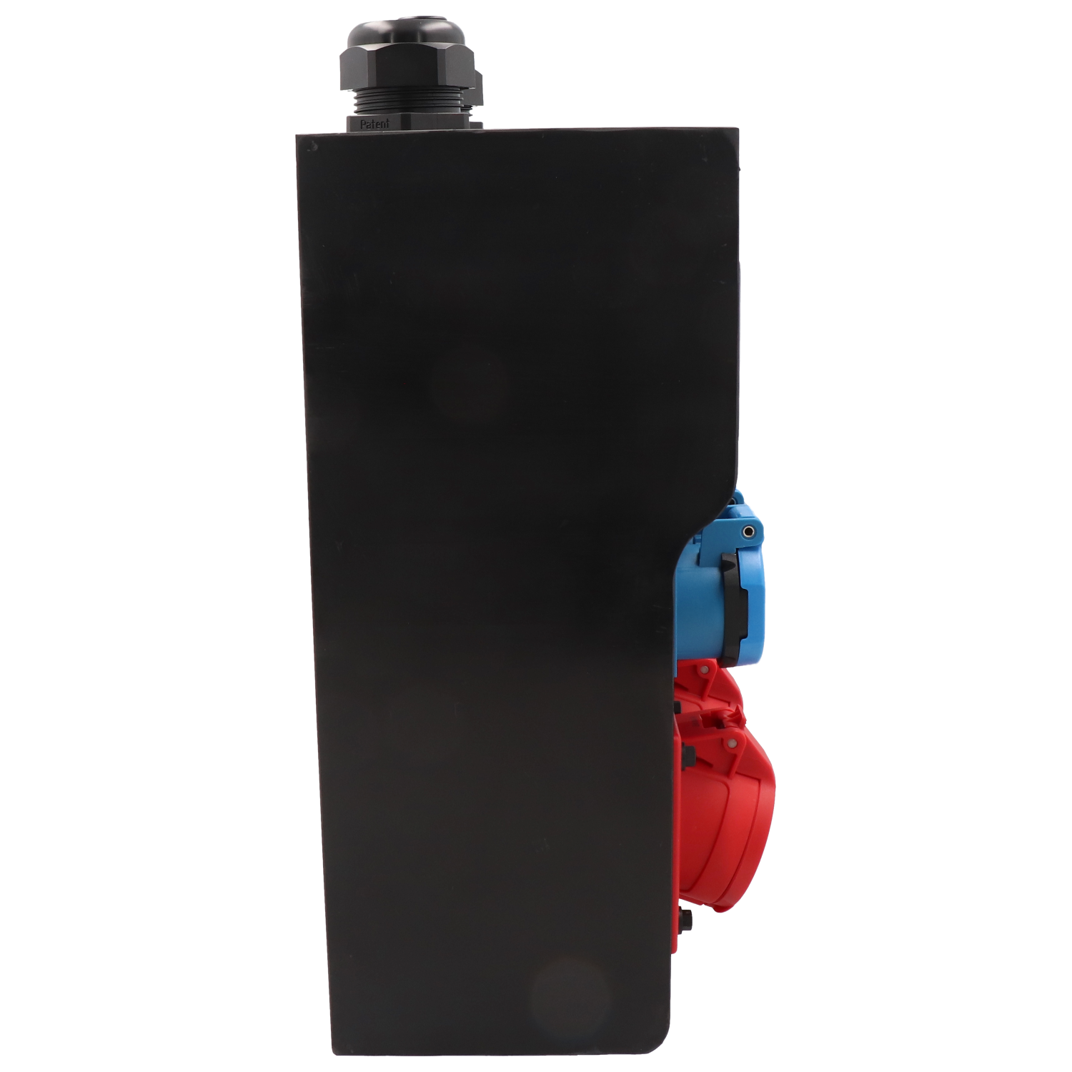 Quadro elettrico in gomma dura tipo 7700, nero
