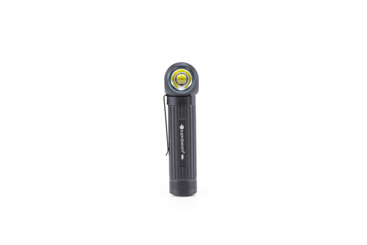 Lampada multifunzione LED Suprabeam M6r1'000lm, IP68, accu Li-Ion 3'000mAh, cavo USB-C, fascia per la testa, base magnetica