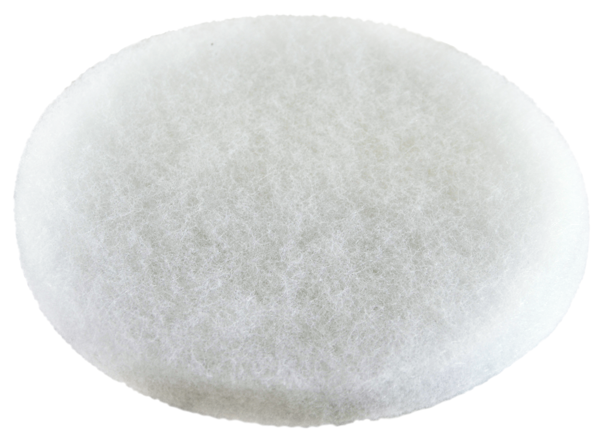 Natte de filtrage blanche, d=214mm