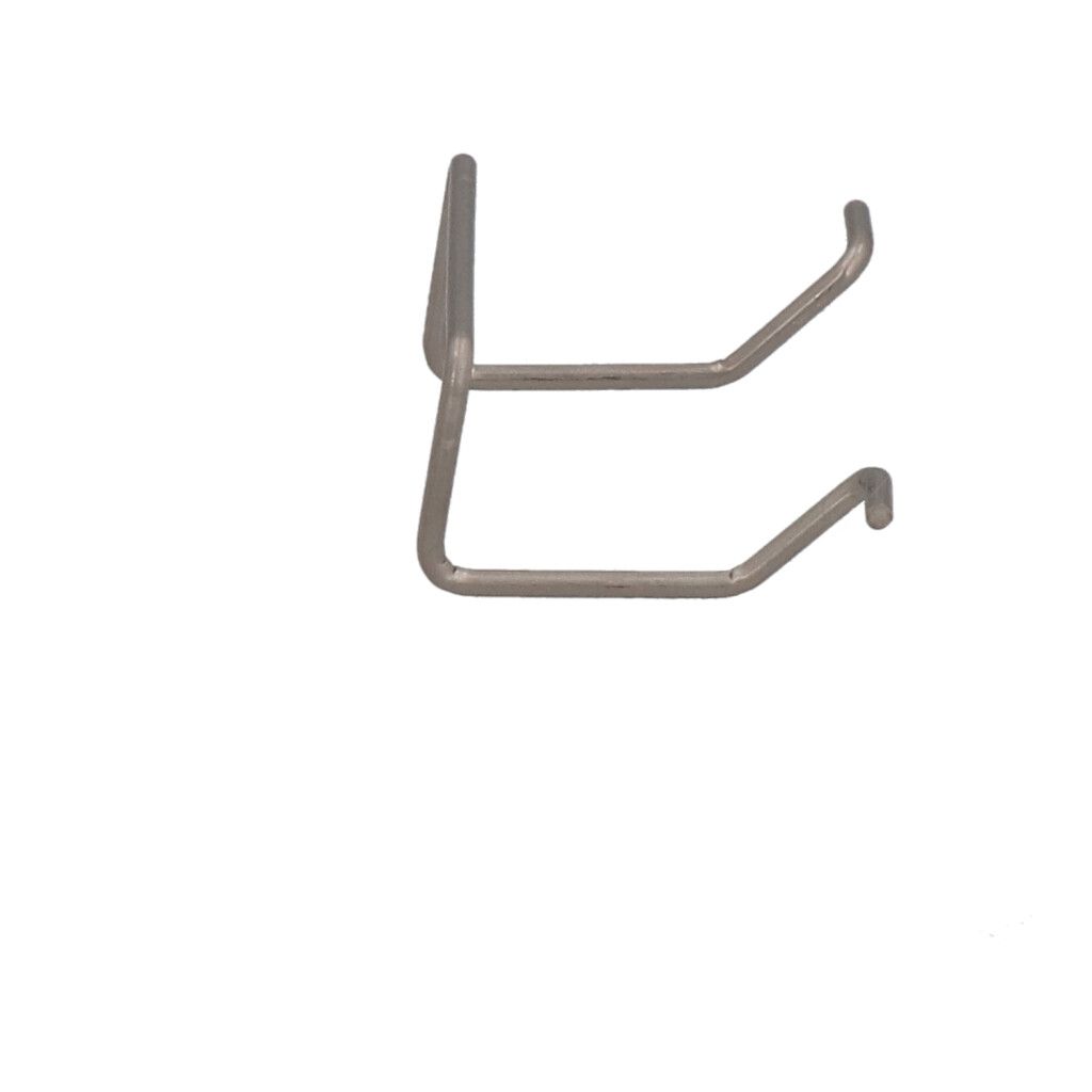Safety clip, pull-out safety device for angled cable plug